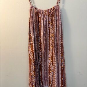 Bohemian Paisley Midi Dress
